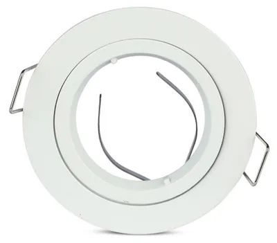 Image de Plafonnier V-TAC GU10 Rond blanc VT-774