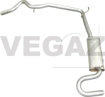 Produktbild von VEGAZ VS-469 Endschalldämpfer für VW Caddy III Kombi (2KB, 2KJ, 2CB, 2CJ) Auspuff