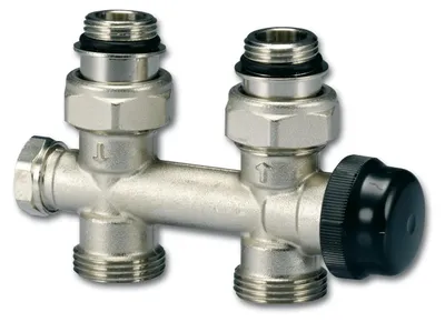 Produktbild von KIT M - IVAR-Ventil - thermostatisch und mit Regelarmatur - mit Voreinstellung - 1/2˝xEK, 15x1, Eckanschluss IVAR.KIT M-RO 02