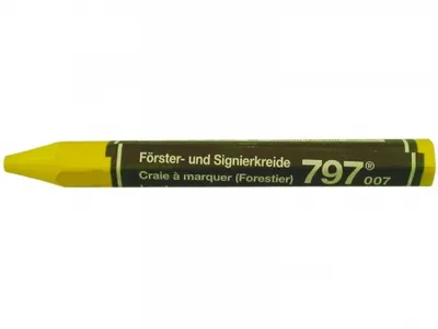 Obrázek produktu pro Značkovací křída Lyra 4870007 žlutá 12 ks / balení.