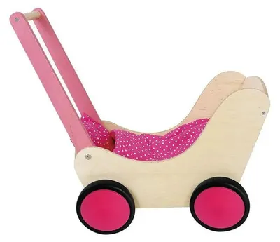 Immagine prodotto di Passeggino per bambole rosa