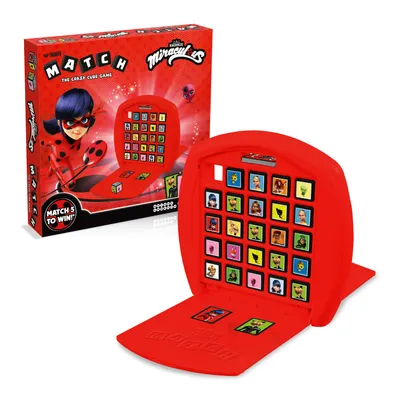 Image de Top Trumps Match Miraculous Jeu de dés pour enfants Jeu de société Jeu de plateau