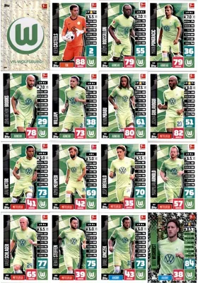 Produktbild von Topps Match Attax - 2020/21 - Mannschaftspaket - VfL Wolfsburg