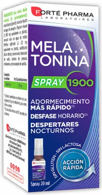 Produktbild von Forté Pharma Melatonina Spray 1900 20ml