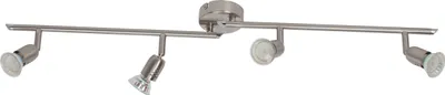 Produktbild von BRILLIANT LED Spotstrahler Loona  | zeitlose Wandleuchte | 4-flammig | Metall | eisen | Köpfe schwenkbar  | 4x GU10 max 3 W