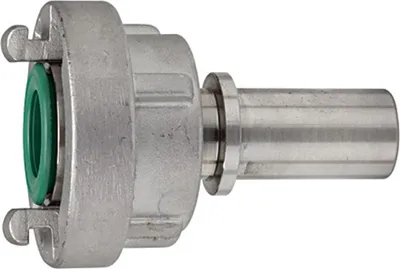 Produktbild von Riegler Storz-Kupplung, Stutzen, Schaleneinband, Alu, Größe 52-C, LW 38