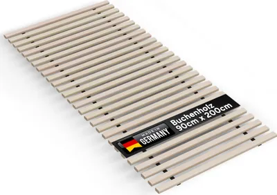 Produktbild von Rollrost Lattenrost -NEU- " Buchen - Xandi " 22mm 90 x 200 cm bis 650kg