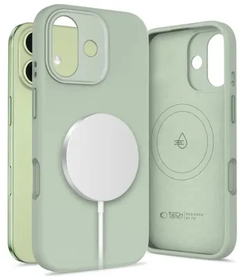 Image de Étui Tech-Protect Uniq MagSafe pour iPhone 17 - vert