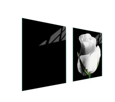 Immagine prodotto di Piastra Protettiva In Vetro Per Cuore 85X52 Rose