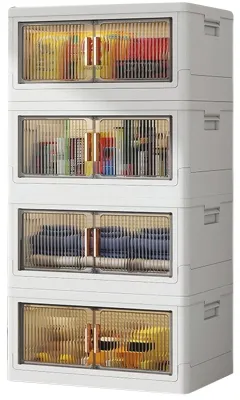Image de Boîtes de rangement empilables avec tiroirs pour la maison