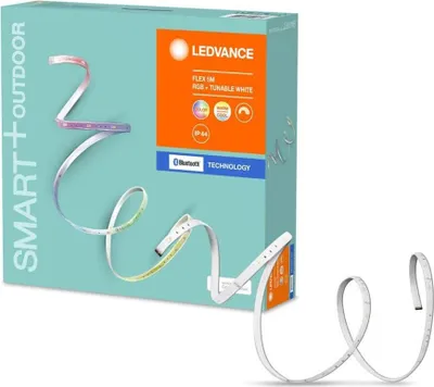 Productafbeelding van Ledvance LED Smart+ Strip Streifen 5m IP44 16W 1100lm RGBTW 2000K-6500K Dimmbar App Google Alexa Bluetooth