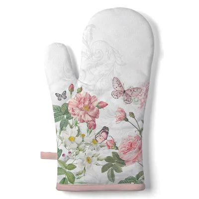 Imagen del producto de Ambiente, guante de horno Amelia, 18x30 cm, color blanco