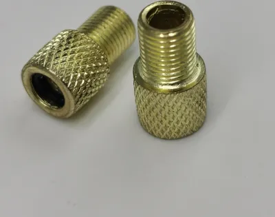 Produktbild von Ventil-Adapter 2 Stück Dunlop | DV | Blitz | SV | Presta auf Auto | Schrader | AV-Ventil Fahrrad Pumpe Schlauch