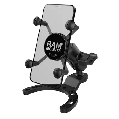 Produktbild von RAM Mounts RAM-B-410-A-UN7BU, Handy/Smartphone, Passive Halterung, Motorrad, Schwarz