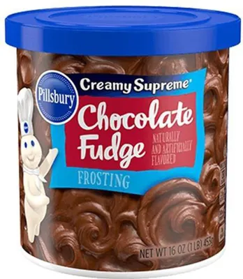 Produktbild von Pillsbury Creamy Supreme Chocolate Fudge Frosting 453g