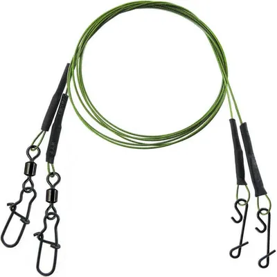 Produktbild von Jenzi 1x7 No-Knot Stahlvorfach 50cm 7kg
