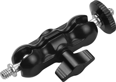Produktbild von Andoer Knickarm-Monitorhalterung mit Doppelkugelkopf Standard 1/4-Zoll-Schraube für Kameramonitor LED-Licht Mikrofon Video-Rig