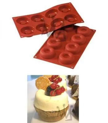 Produktbild von Savarin - Silikonform Ø65 H 21 Mm