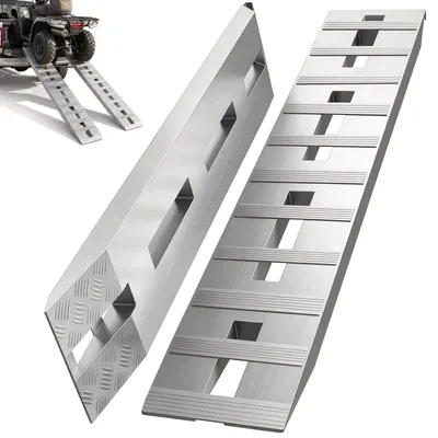 Obrázek produktu pro VEVOR Hliníkové rampy 1520 x 305 mm 2 ks. Nakládací rampy pro čtyřkolky Nosnost 6000 lbs / 2722 kg Nakládací výška až 16 palců / 406 mm