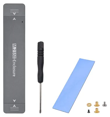 Obrázek produktu pro Dual-Protokol adaptér karty - M.2 na USB 3.2 - Plug and Play - Kompaktní formát - Konvertor pevných disků - Vhodné pro M.2...