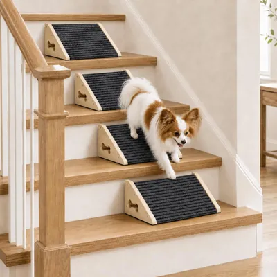 Productafbeelding van Omgoods - Opvouwbare Hondentrap voor Kleine Huisdieren