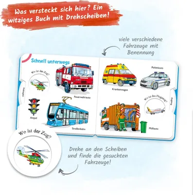 Produktbild von Trötsch Pappbilderbuch Finde die Fahrzeuge