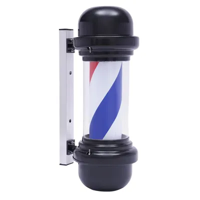 Obrázek produktu pro LED Barber Pole Light Barber Pole Barber Light Sign 20 palců 220V červená bílá modrá pásková lampa Pole Hair Salonlight Barber Salon Light