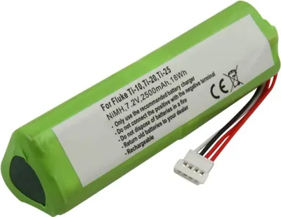 Obrázok produktu pre Avizar, Nabíjacia batéria Fluke Ti-10/20/25 7,2 V 2500 mAh NiMH, zelená