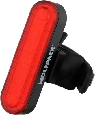 Produktbild von LED-Rücklicht für Fahrrad/Roller, 100 Lumen (4 Modi), wiederaufladbare USB-Batterie