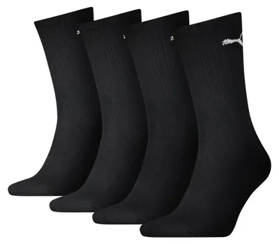 Obrázok produktu pre Uni ponožky s vysokým lemom – výhodné balenie 3+1 – čierne – veľkosť 39–42