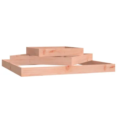 Image de vidaXL Bac à plantes 112x112x27 cm Bois massif Douglas