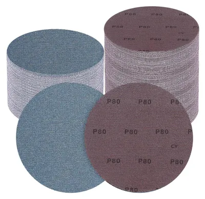 Productafbeelding van Schuurpapier, 25 stuks, 225 mm, klittenbandsluiting, keramisch, korrelgrootte 80, geschikt voor excenterschuurmachines en gipsplaatenschuurmachines