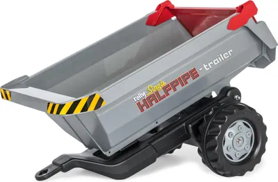 Produktbild von rolly toys Halfpipe Single, Spielzeug-Traktoranhänger, 3 Jahr(e), Grau