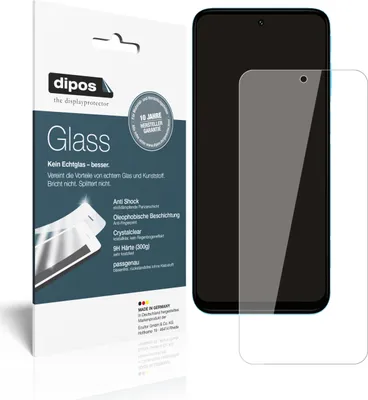 Produktbild von 2x Schutzfolie für Motorola Moto G31 - Anti-Shock 9H Folie dipos Glass Kunststoffglas