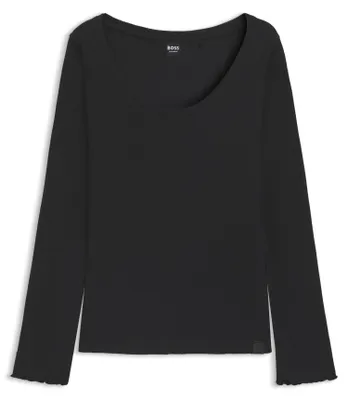 Productafbeelding van Cosy Wafelprint T-shirt, model 10277574