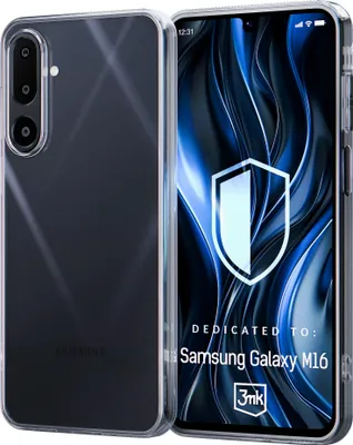 Image de Étui transparent 3mk pour Samsung Galaxy M16 5G - transparent