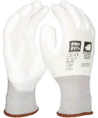 PU Handschuh "Perfect",weiß 10 (Packung à 12 Paar)