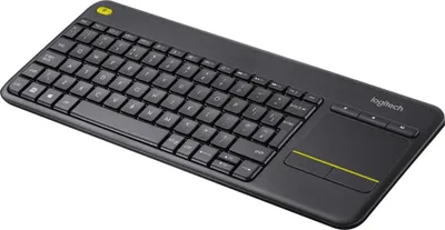Produktbild von Logitech K400 Plus, Mini, Kabellos, RF Wireless, QWERTZ, Schwarz