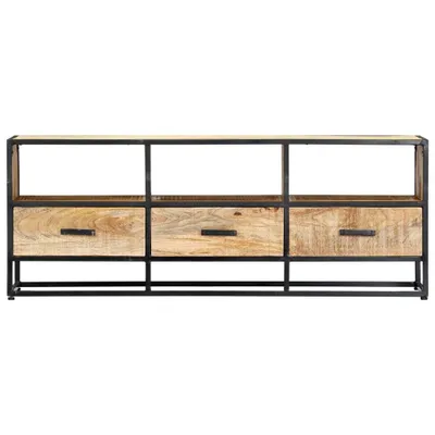 Immagine prodotto di Mobile Porta TV 120x30x45 cm in Legno Massello di Mango
