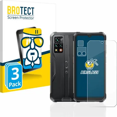 Produktbild von 3x BROTECT Schutzglas für Blackview BV9200 (Display+Kamera) Schutzfolie Panzer Folie Glas Display Schutz klar