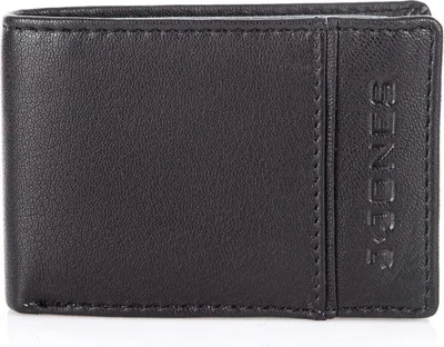 Obrázek produktu pro J Jones Klein pánská peněženka z pravé kůže s ochranou RFID černá