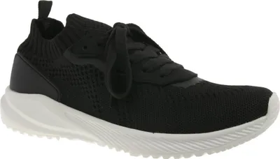 Produktbild von Piece of Mind Damen Sneaker Low-Top Flyknit leicht schwarz EUR 37