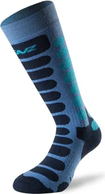 Produktbild von Lenz Kinder Wintersportsocken Skiing Kids 1.0 , Blau Dunkelblau, 23 - 26