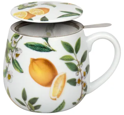 Produktbild von Becher mit Sieb und Deckel My favourite tea Schwarzer Tee