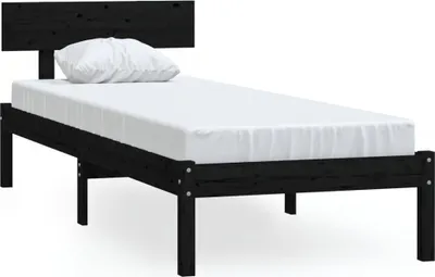 Obrázok produktu pre vidaXL Posteľ z masívu čierna borovica 100x200 cm
