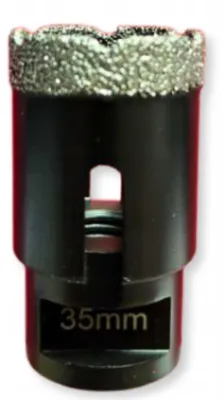 Produktbild von Novital Diamant-Kernbohrkrone M14 35mm für Trockenbohrung