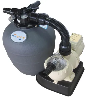 Image de Groupe de filtration 8m3/h avec pompe et filtre à sable - Poolstyle - 88031710 -