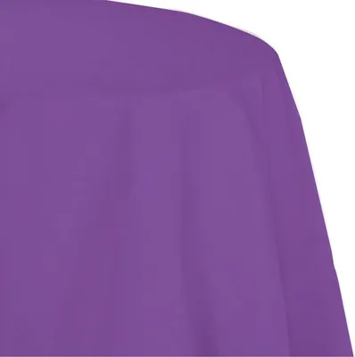 Produktbild von Runde Papier Tischdecke Amethyst 208 cm
