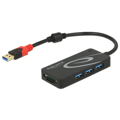 Produktbild von Delock - Hub - 3 x USB 3.1 Gen 1 - Desktop