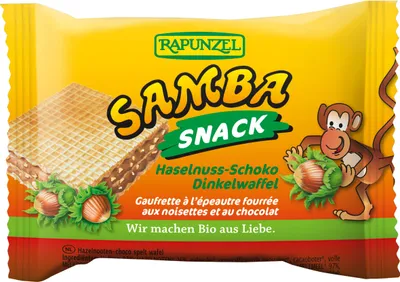 Produktbild von Rapunzel Samba Snack, Schnitte  25g